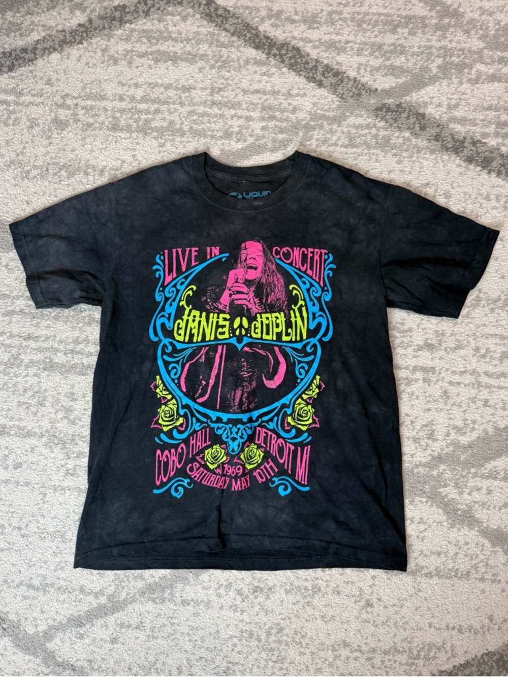 Janis Joplin Live In Concert 1969 Tour Shirt size small